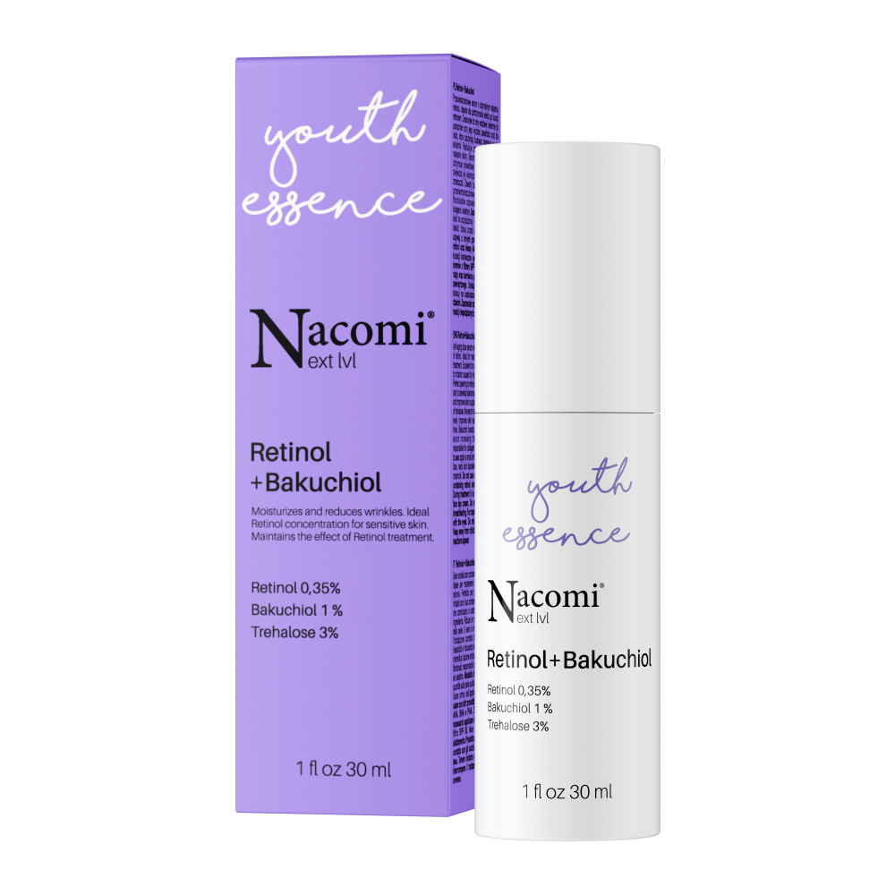 Nacomi Next Level retinol 0,35% i bakuchiol 1%, 30 ml