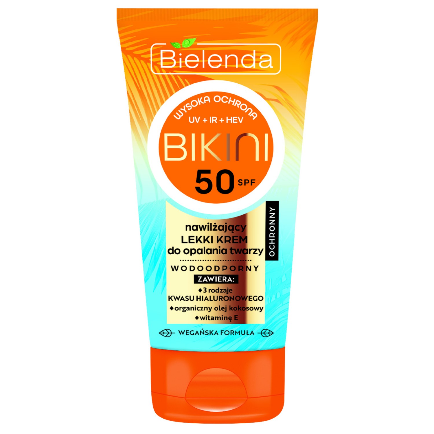 Bielenda Bikini  nawilżający lekki krem do twarzy SPF50, 50 ml