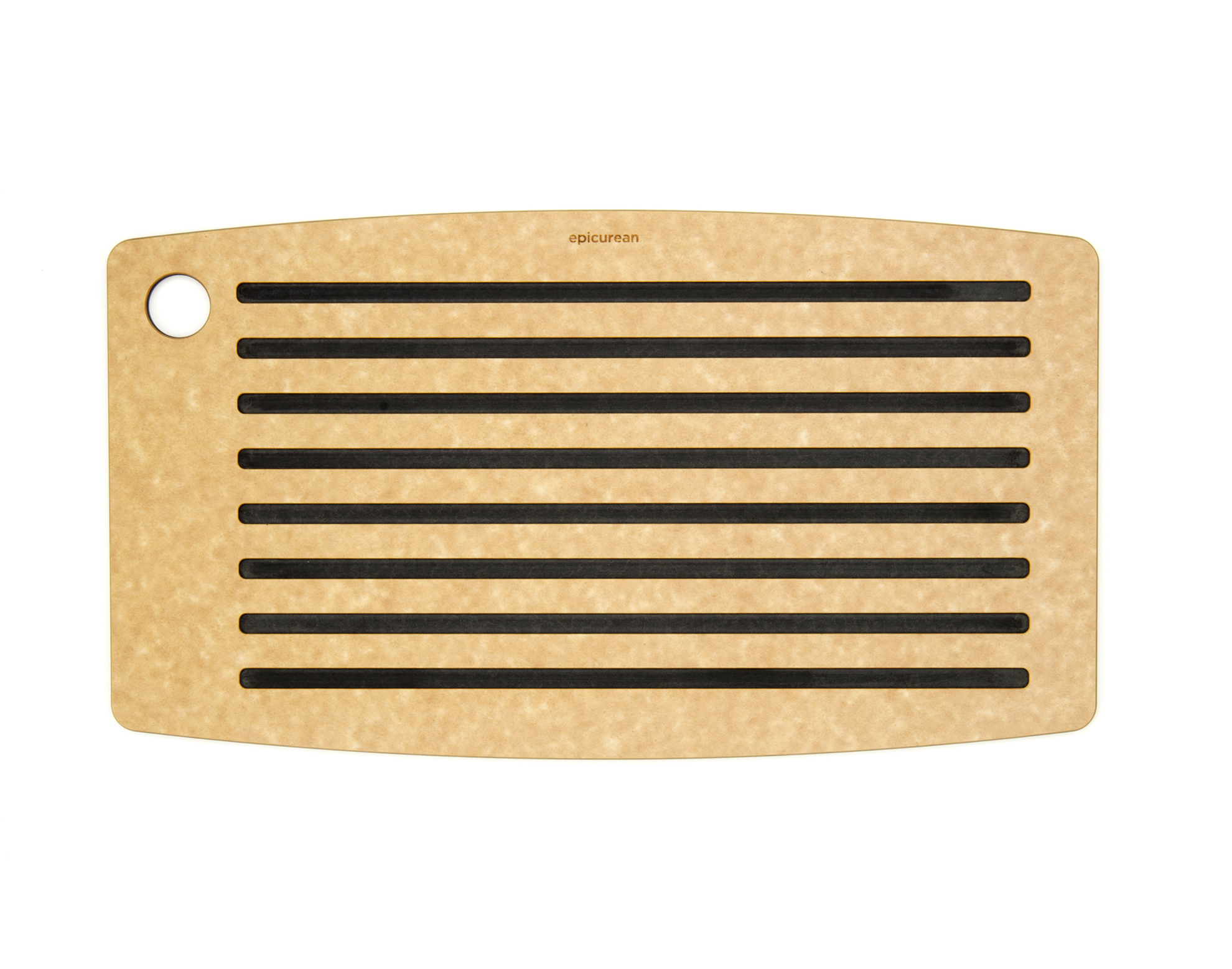 Epicurean - Deska do pieczywa 46x25cm Naturalny / Czarny