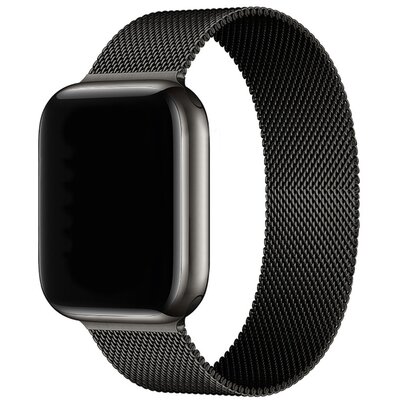 Pasek LUNA do Apple Watch 3/4/5/6/7/8/SE do koperty 42/44/45mm A00116 Czarny