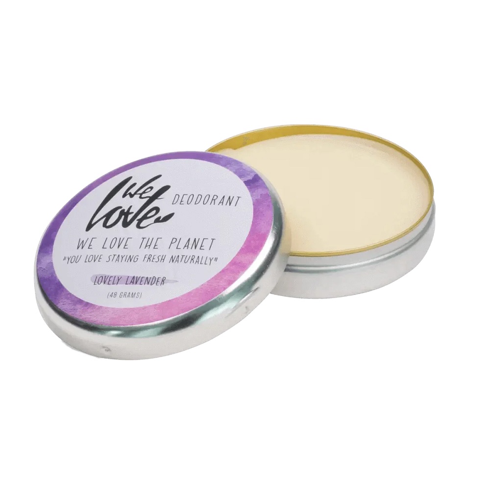 We Love We Love The Planet naturalny dezodorant w kremie Lovely Lavender, 48 g
