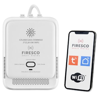 Czujnik gazu FIRESCO JT-ZL2010W