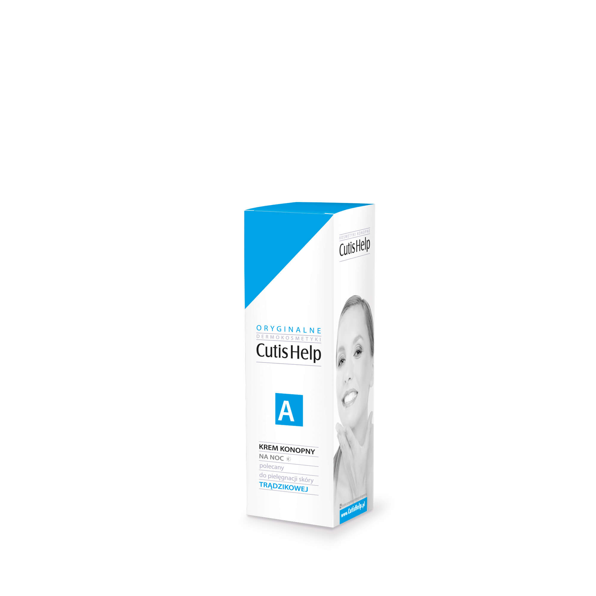Cutishelp A, krem konopny na noc, 30 ml