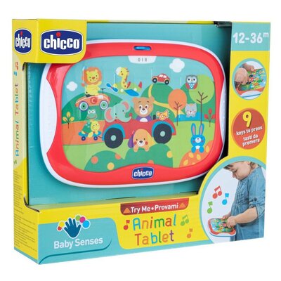 Zabawka edukacyjna CHICCO Baby Senses Tablet Zwierzątka 10601100000