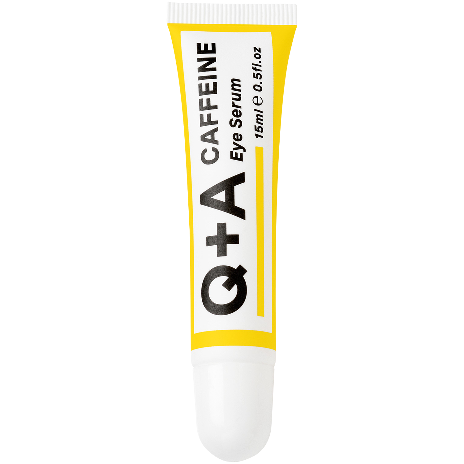Q+A Caffeine rozjaśniające serum pod oczy z kofeiną, 15 ml
