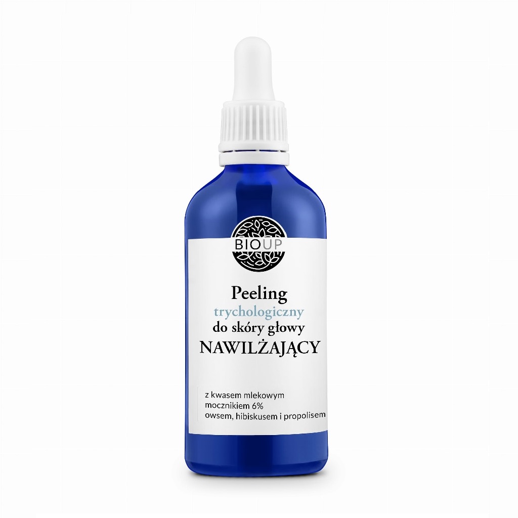 Bioup Hibiskus i mocznik peeling trychologiczny do skóry głowy nawilżający z hibiskusem i mocznikiem 6%, 100 ml
