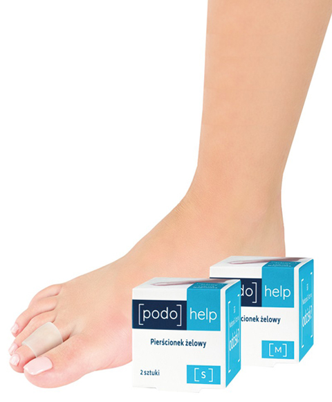 Podohelp pierścionek żelowy