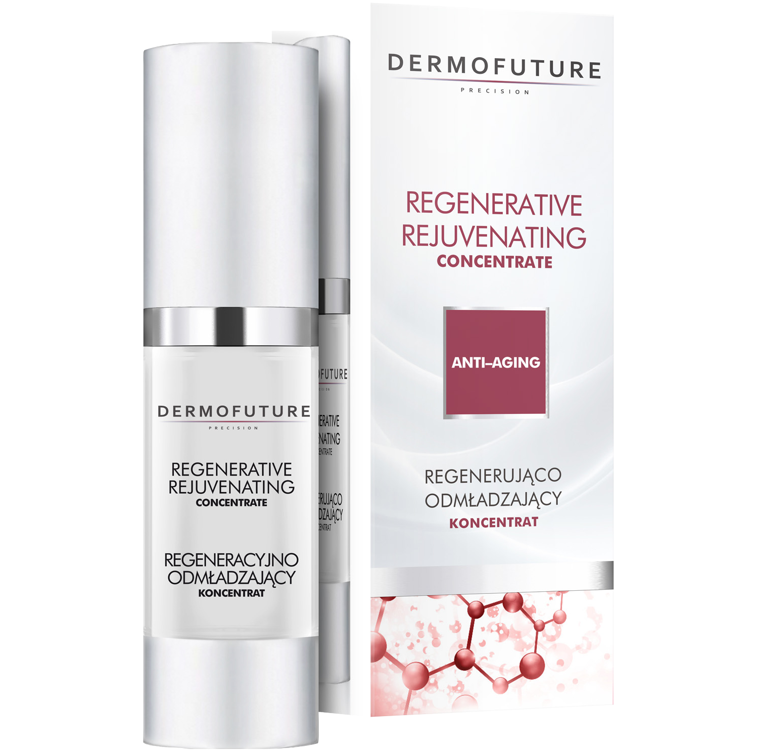 Dermofuture Regenerative Rejuvenating regenerująco-odmładzający koncentrat do twarzy, 30 ml