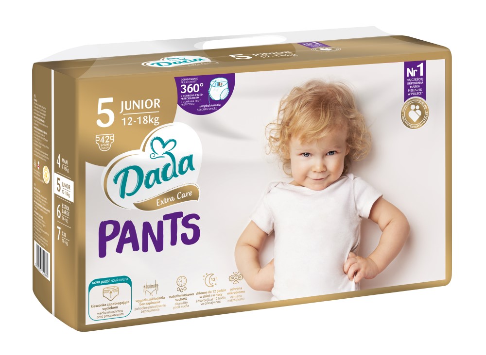 Dada pieluchy rozm. 5 junior 12-18 kg, 42 szt./1 opak.