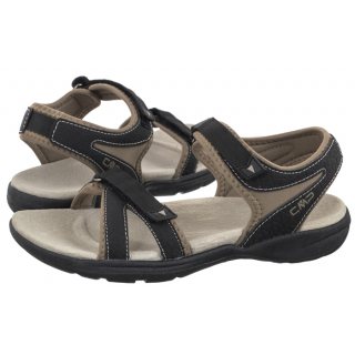 Sandały CMP Adib Wmn Hiking Sandal 39Q9536 48UG Nero Sand