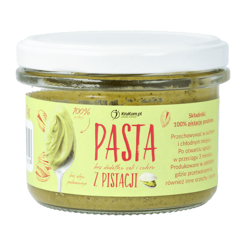 KruKam pasta z pistacji, 150g