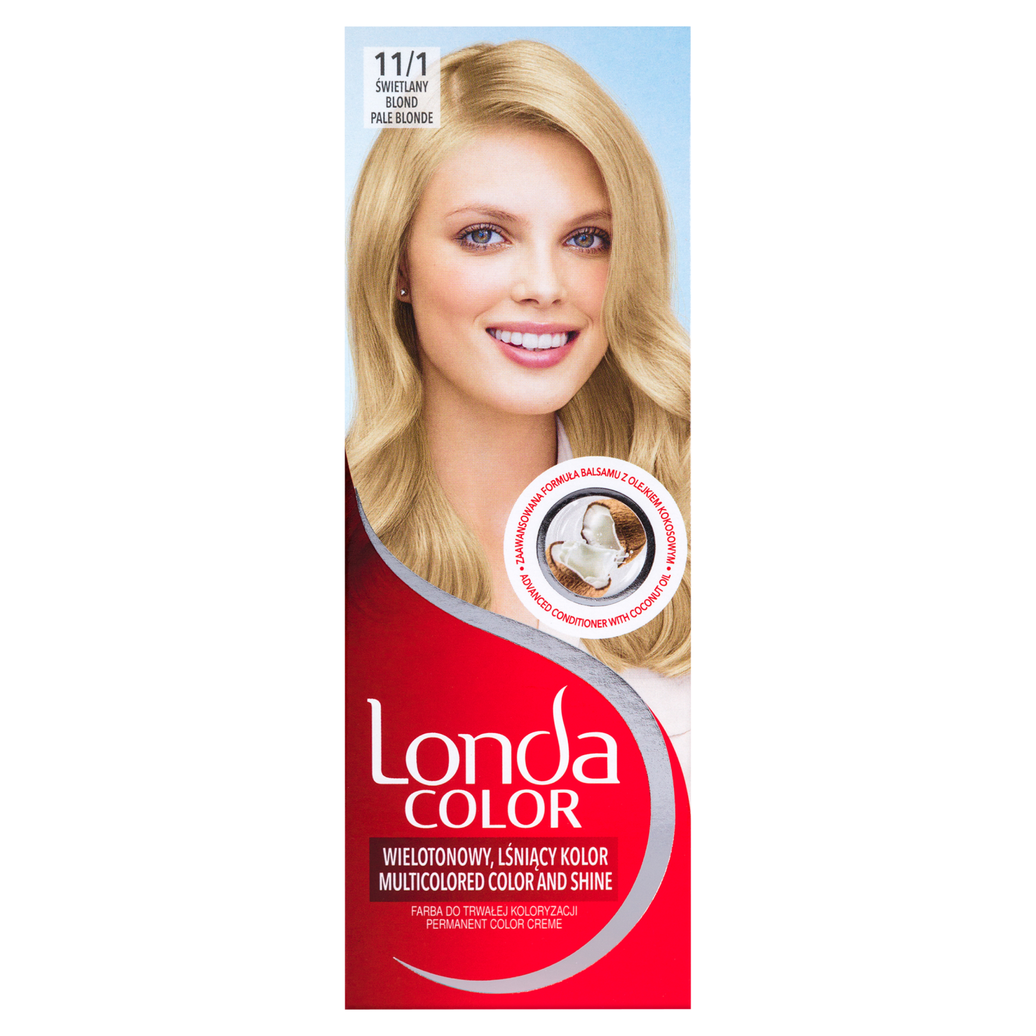 Londa Color kremowa farba do włosów 11/1 świetlany blond, 1 opak.