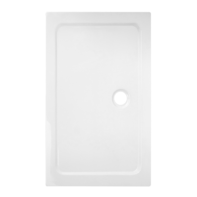 BRODZIK PRYSZNICOWY PROSTOKĄTNY SLIM ST03B BIAŁY 110x80 CM