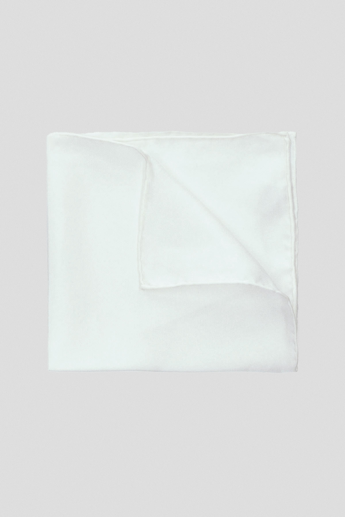 Lancerto Poszetka Jedwabna Biała
