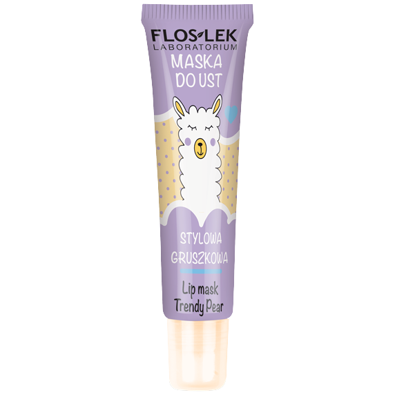 Floslek Vege maska do ust gruszka, 14 g