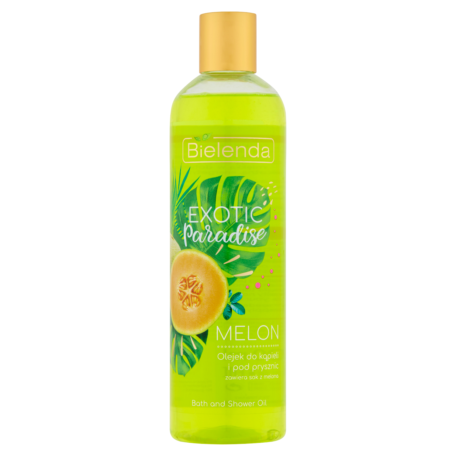 Bielenda Exotic Paradise olejek do kąpieli i pod prysznic z sokiem z melona, 400 ml