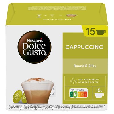 Kapsułki NESCAFE Cappuccino do ekspresu Nescafe Dolce Gusto
