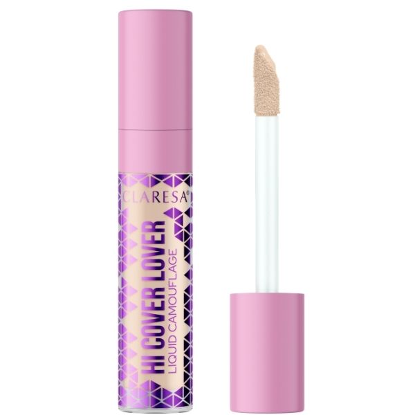 Claresa HI COVER LOVER korektor kryjący w płynie 21 Lightest, 8 g