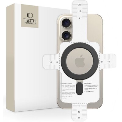 Blaszka TECH-PROTECT Magmat MagSafe Universal Magnetic Ring Czarny