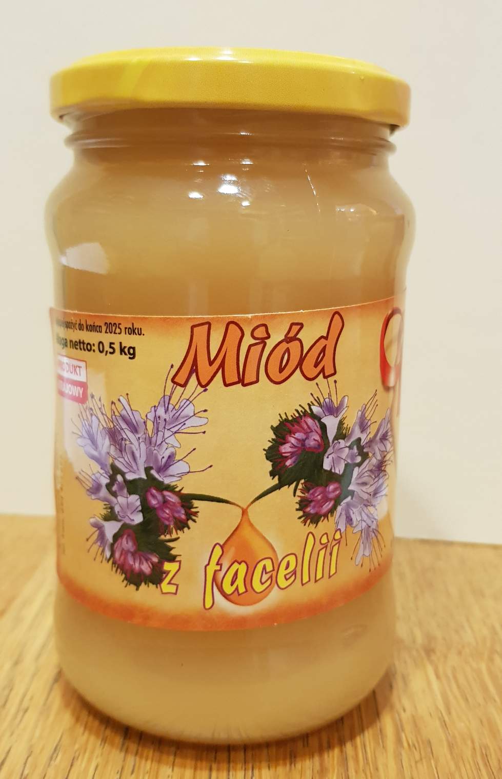 Miód faceliowy 500 g Ks, Marciniak