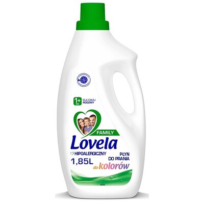 Płyn do prania LOVELA Family 1850 ml do kolorowych tkanin hipoalergiczny