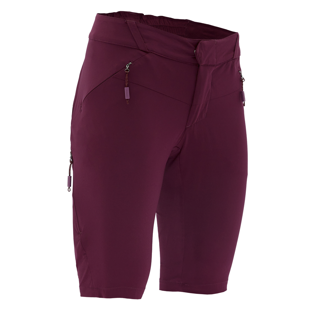 Damskie szorty rowerowe Silvini Alma plum - L