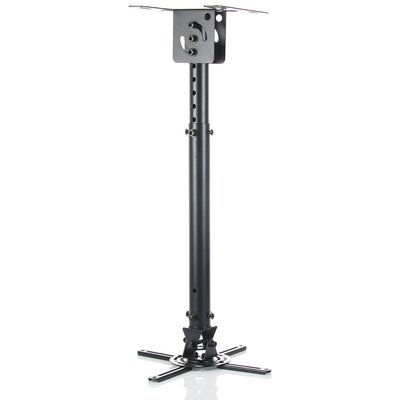 Uchwyt sufitowy ART P-107B Maksymalne obciążenie 15 kg Czarny