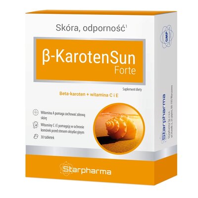 Kompleks witamin STARPHARMA Sun Forte (30 tabletek)