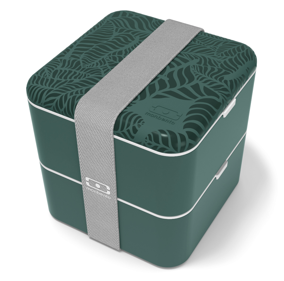 Monbento - Lunchbox Bento Square Made in France Graphic Jungle