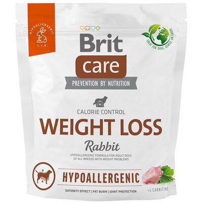 Karma dla psa BRIT CARE Dog Hypoallergenic Weight Loss 1 kg