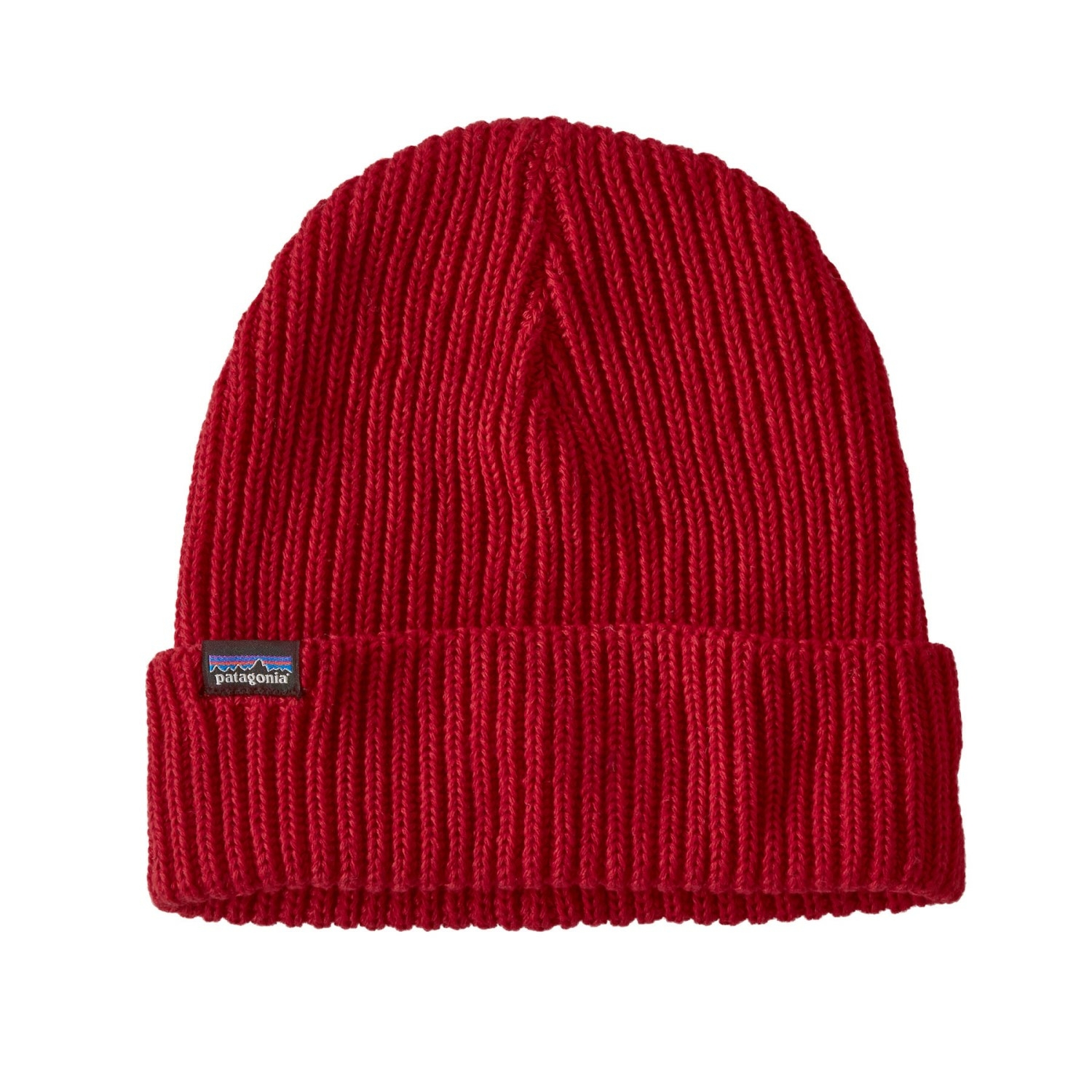 Czapka Patagonia Fisherman's Rolled Beanie touring red - ONE SIZE