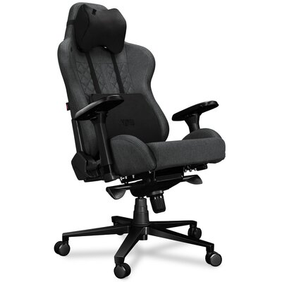 Fotel gamingowy YUMISU 2050 Ciemnoszaro-czarny