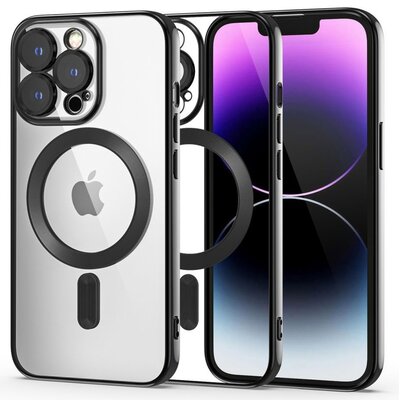 Etui TECH-PROTECT MagShine Magsafe do Apple iPhone 14 Pro Czarny