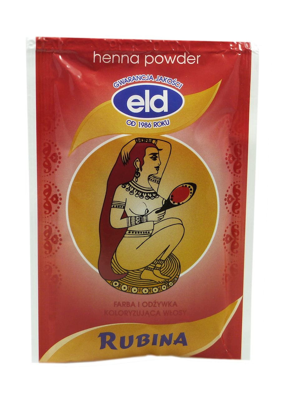 Rubina proszek - farba do włosów 25g ELD