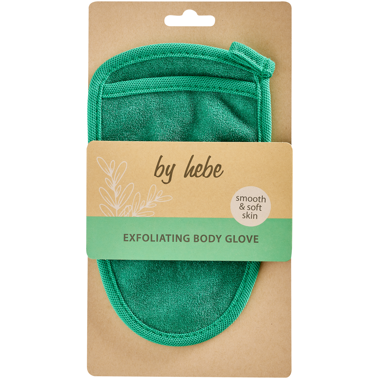 By Hebe Exfoliating Body Glove peelingująca rękawica do ciała, 1 szt.