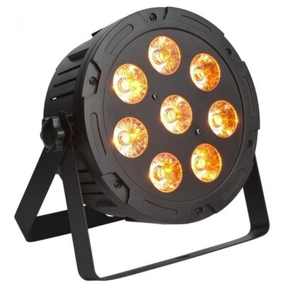 Reflektor LIGHT4ME Penta Par 8 x 12W RGBWA LED Slim