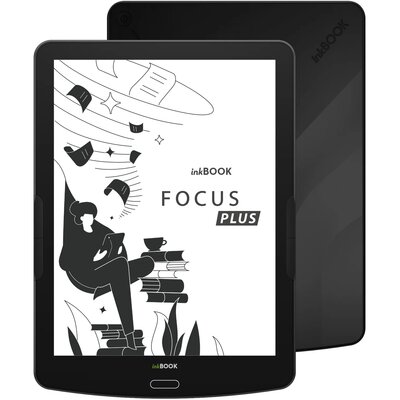 Czytnik e-booków INKBOOK Focus Plus 7.8", Podświetlany ekran, Wi-Fi Czarny