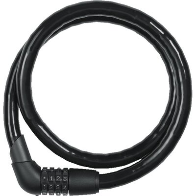 Zapięcie rowerowe ABUS Steel-O-Flex Tresor 1360/110 Linka Czarny