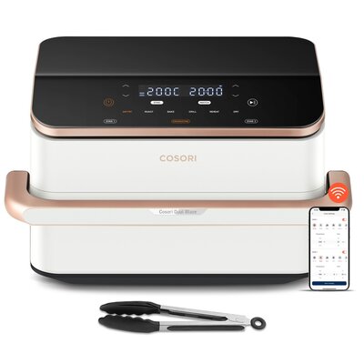 Air Fryer Frytkownica beztłuszczowa COSORI CAF-TF101S-WEUR Dual Blaze TwinFry 10l Wi-Fi dzielony kosz