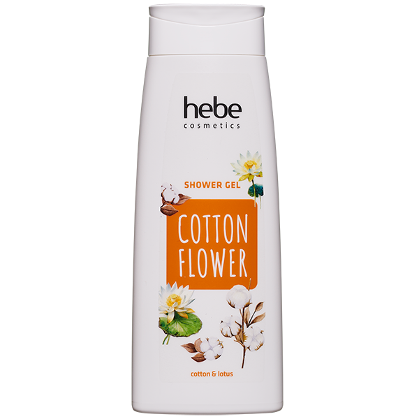 Hebe Cosmetics Cotton Flower Cotton&Lotus żel pod prysznic, 250 ml