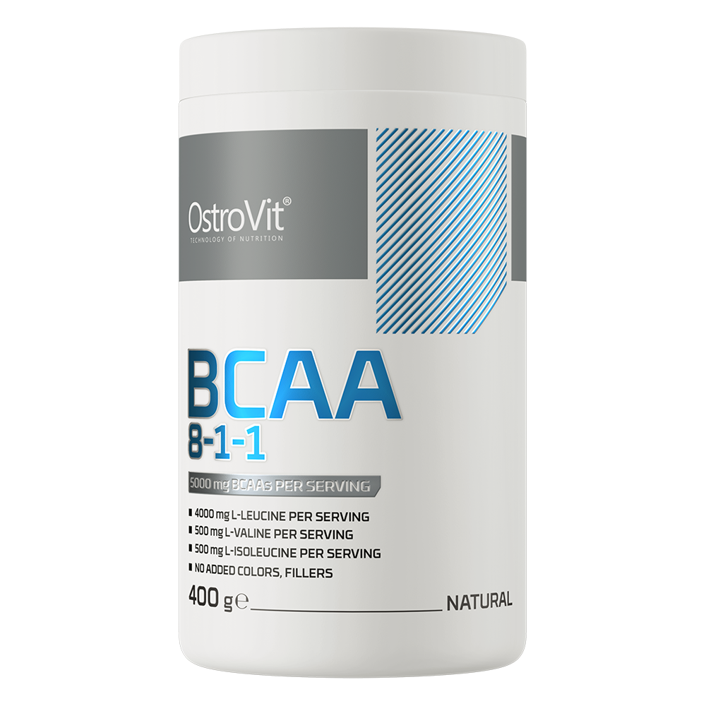 OstroVit BCAA 8-1-1 400 g o smaku naturalnym