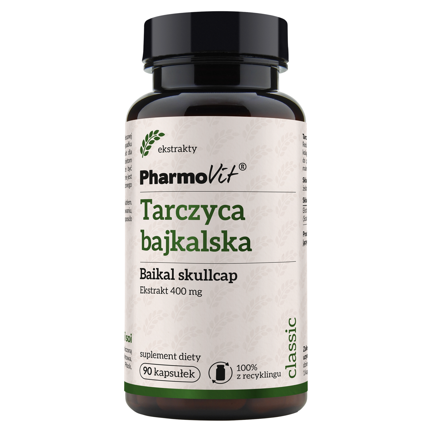 Tarczyca Bajkalska Pharmovit, suplement diety, 90 kapsułek