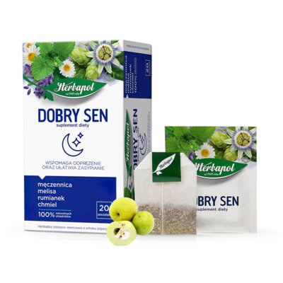 Herbata HERBAPOL Dobry Sen (20 sztuk)
