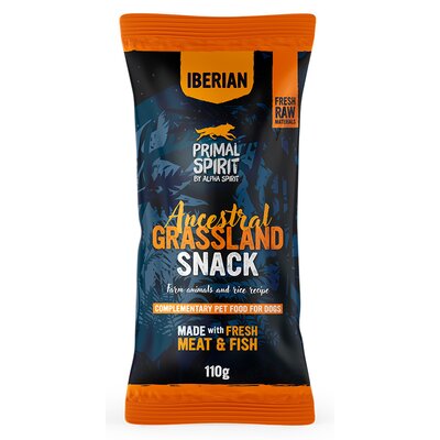 Przysmak dla psa PRIMAL SPIRIT Iberian Ancestral Grassland 110 g