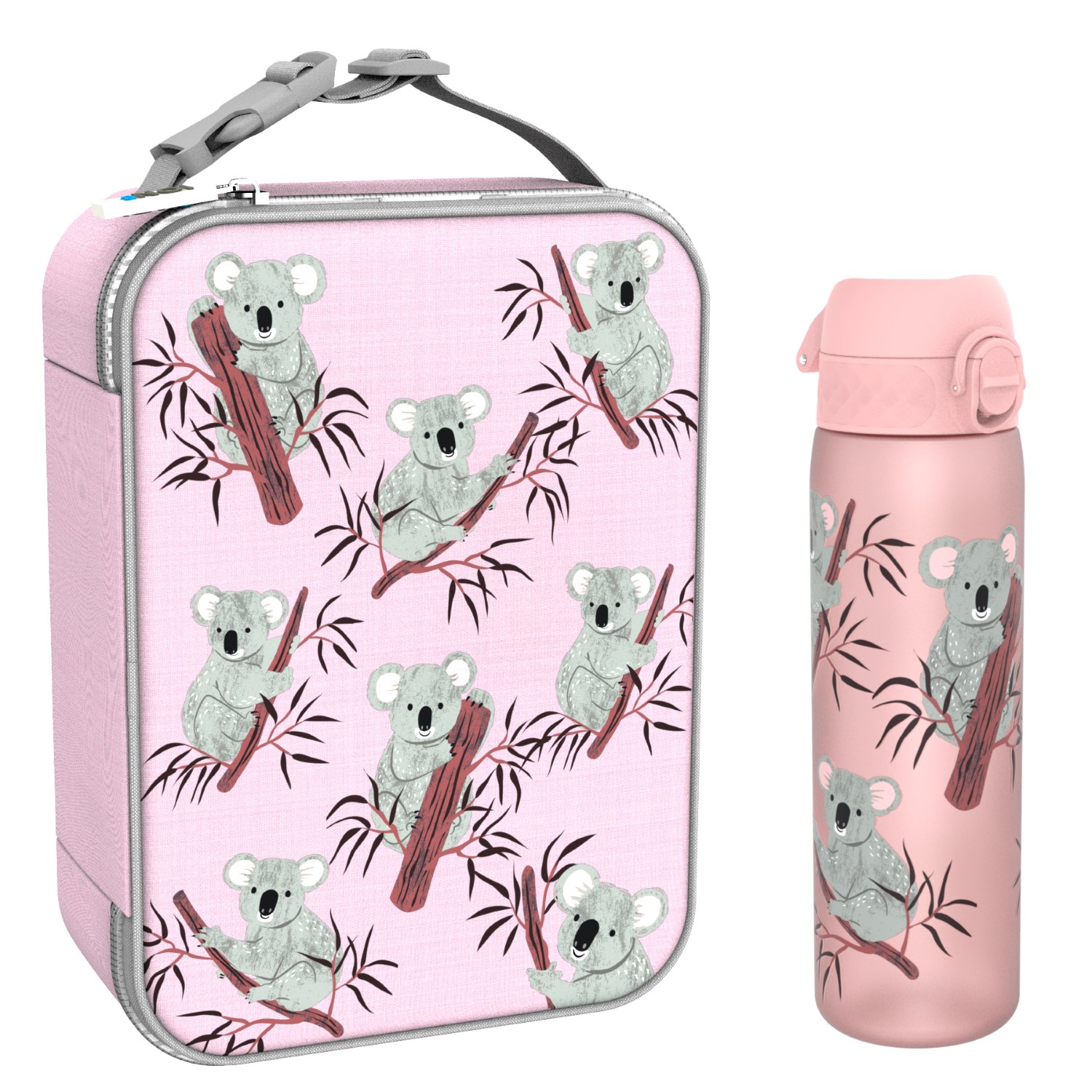 Ion8 zestaw: lunchbag, 1 szt. + bidon na wodę Koala, poj. 600 ml, 1 szt.