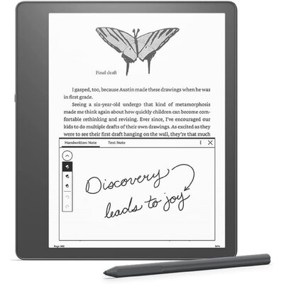 Czytnik e-booków AMAZON Kindle Scribe 10.2", Podświetlany ekran, Wi-Fi, Bez reklam Szary + Basic Pen