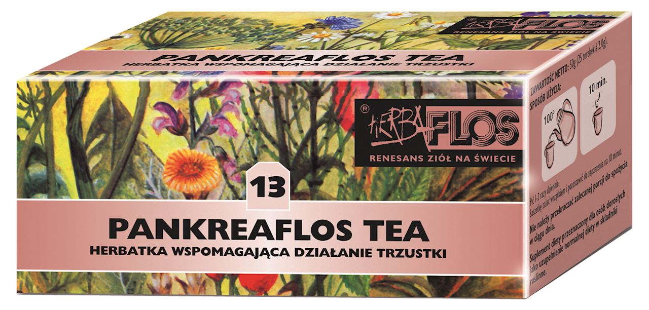 13 Pankreaflos TEA fix 20*2g - trzustka (HERBA-FLOS)