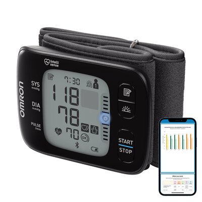 Ciśnieniomierz OMRON RS7 Intelli IT Czarny