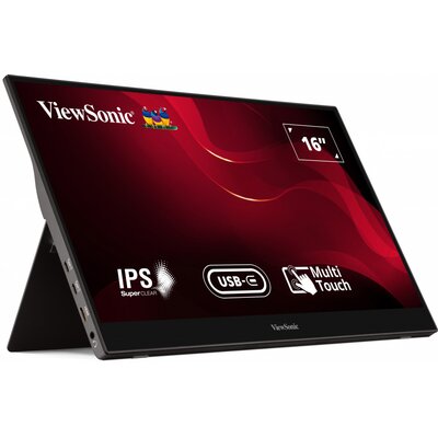 Monitor VIEWSONIC TD1655 (VS18170) 15.6" 1920x1080px IPS