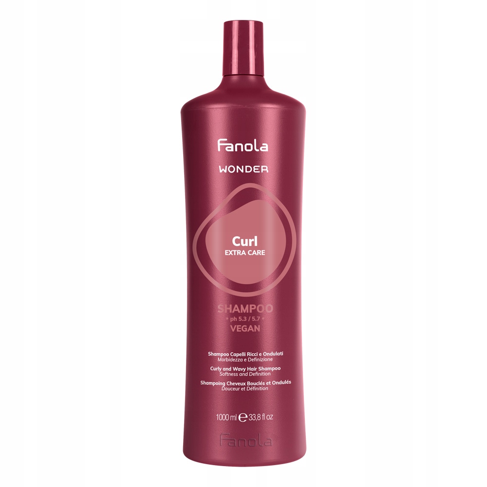 Fanola Wonder Curl Extra Care szampon do włosów kręconych, 1000 ml